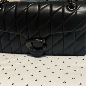Coach Black Quilted Tabby 33 - Missing Coach Hangtag